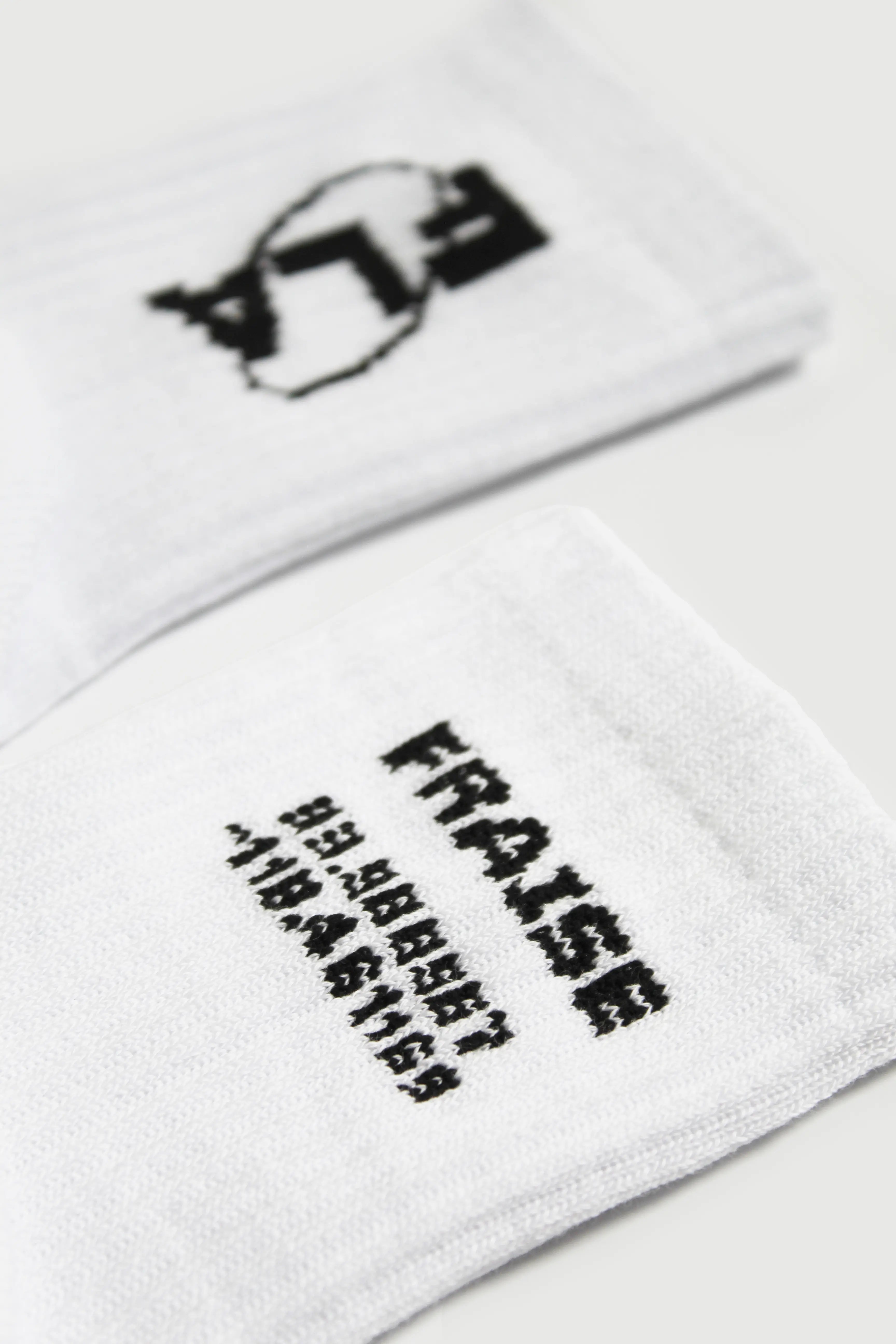 Pair of Fraise branded pilates grip socks