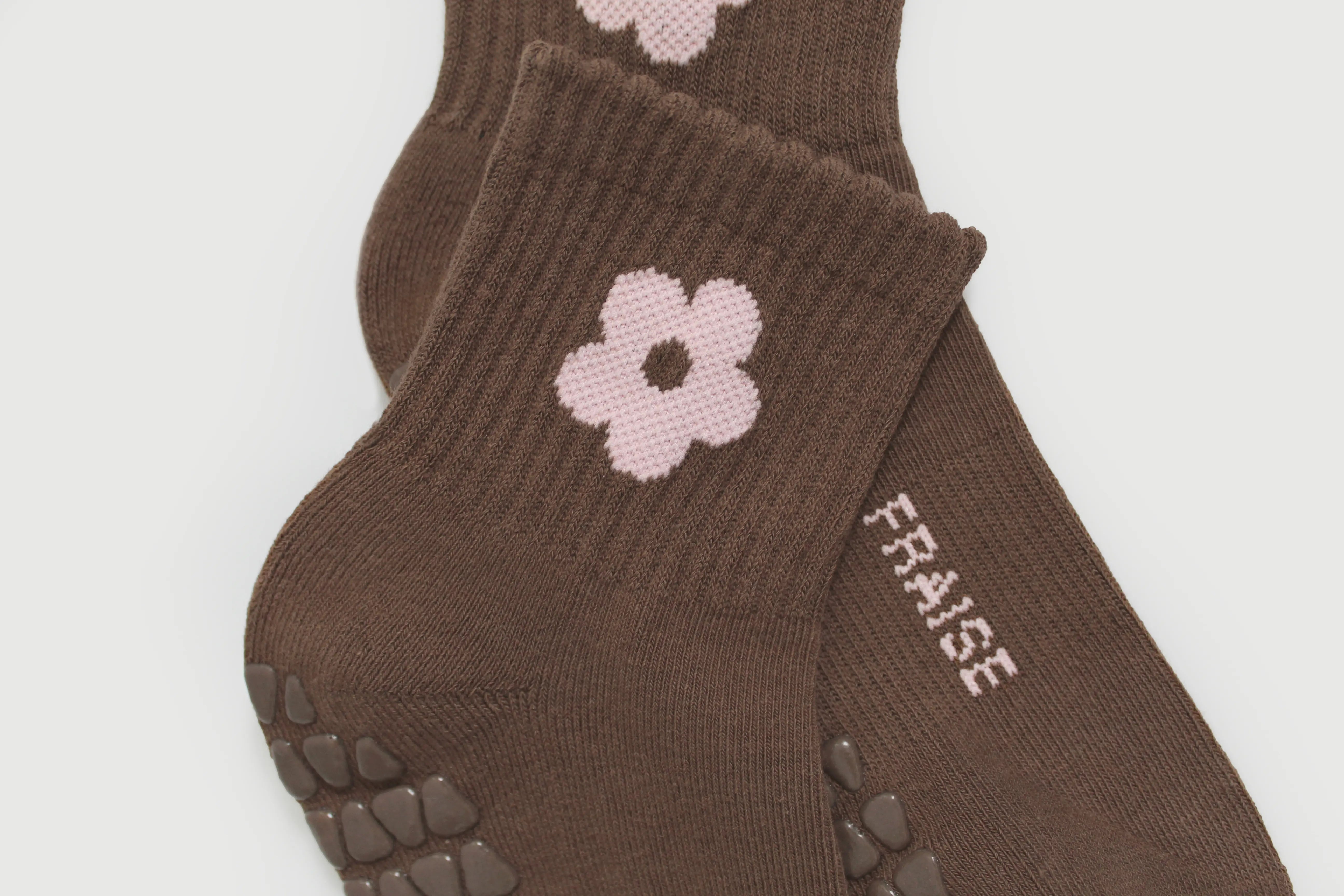 Fraise grip socks for pilates, yoga, and barre