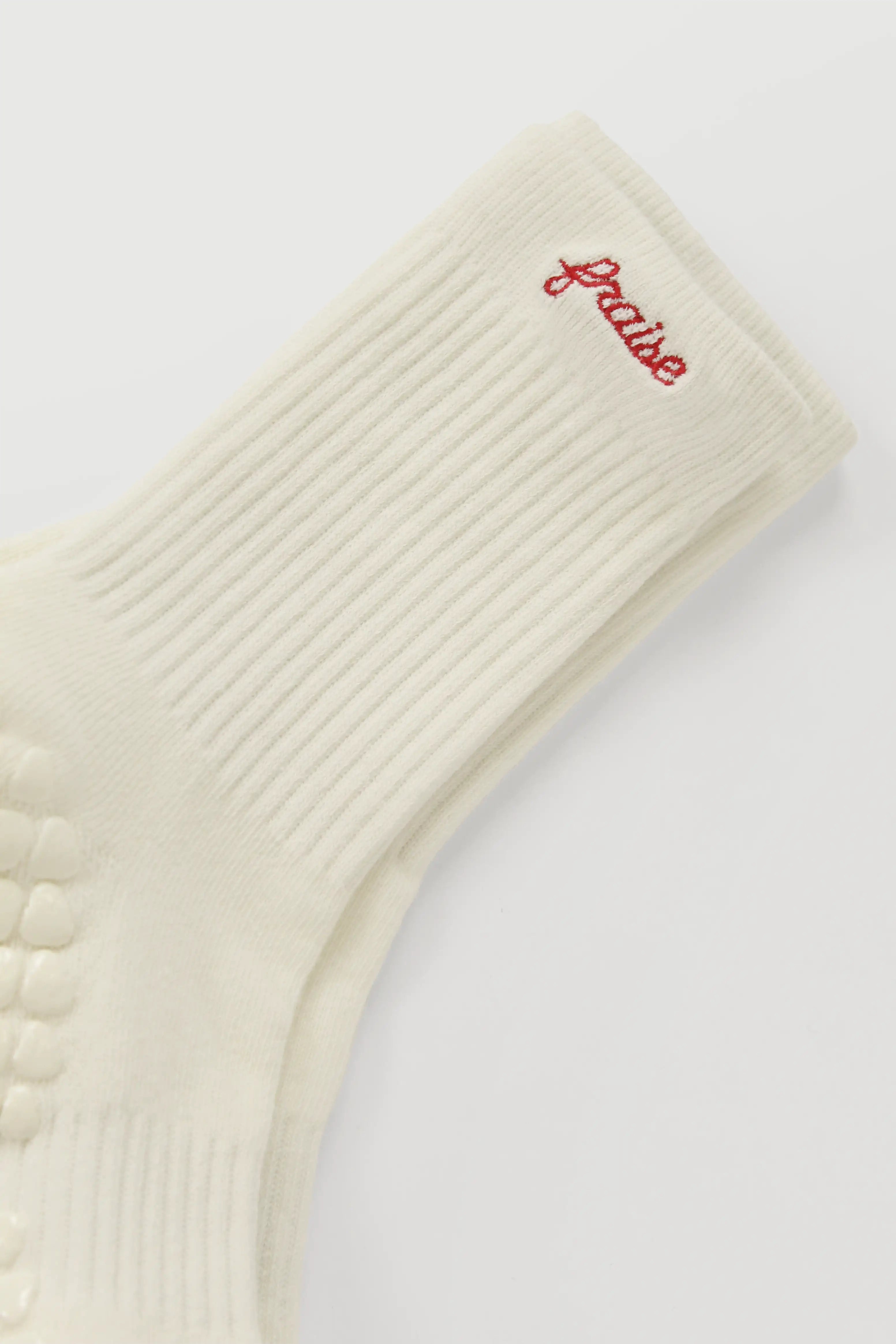 Vanille Script Sock