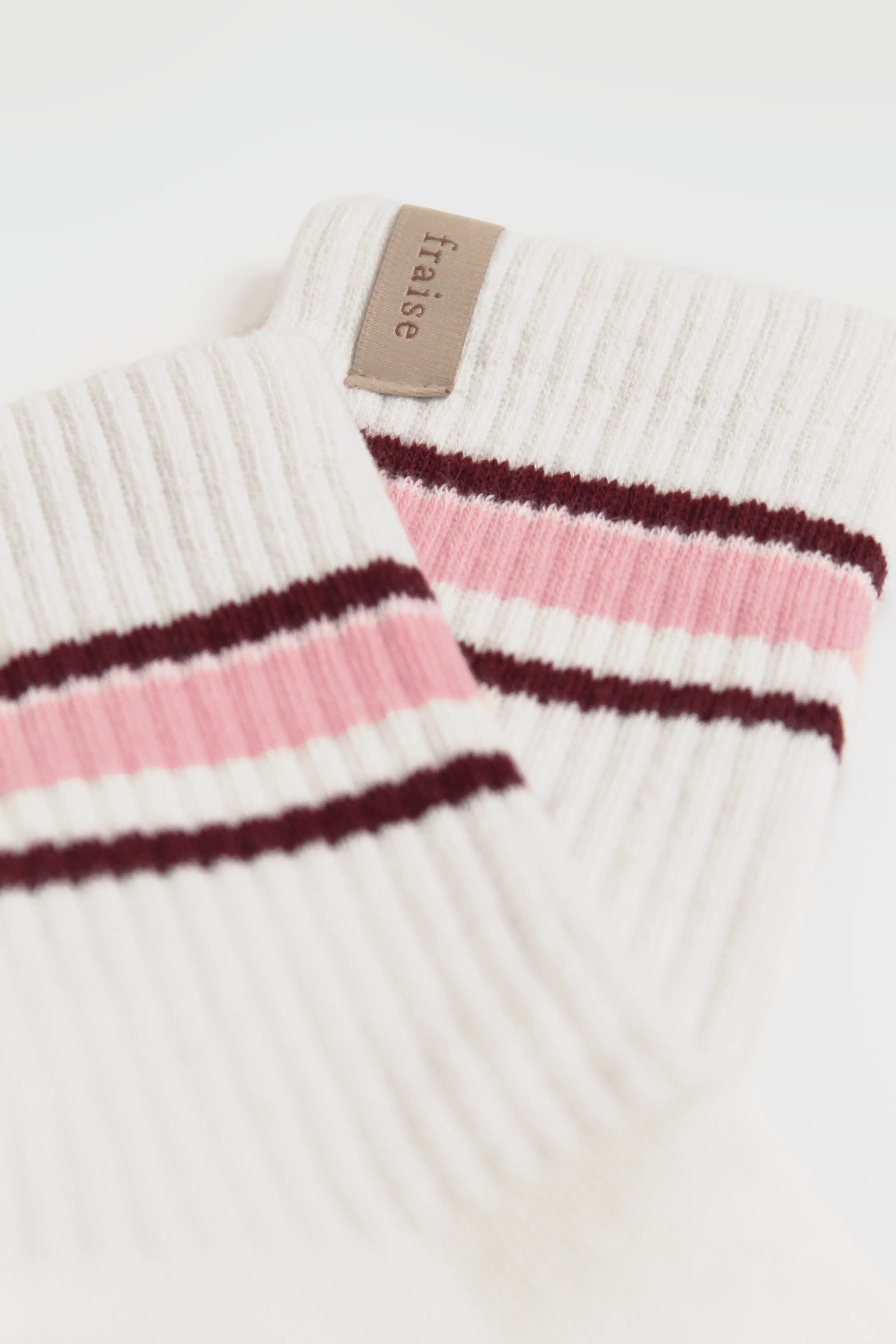 Rhubarb Striped Crew